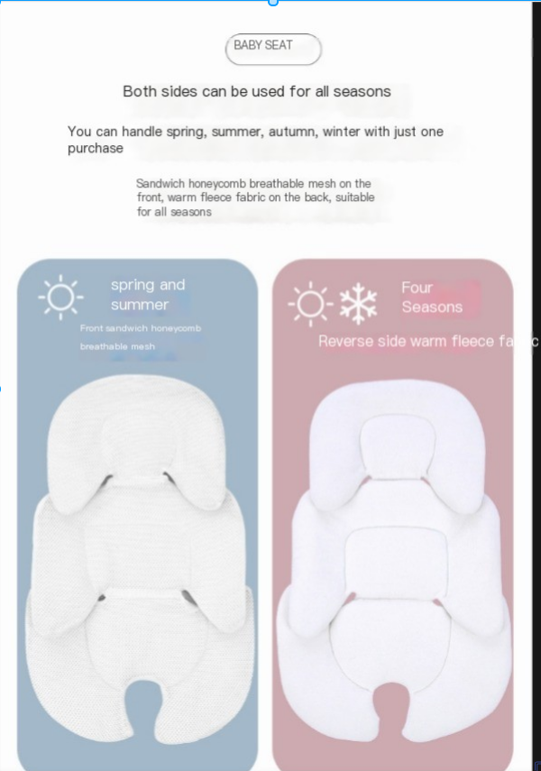 Universal Stroller Protection Cushion for Newborns
