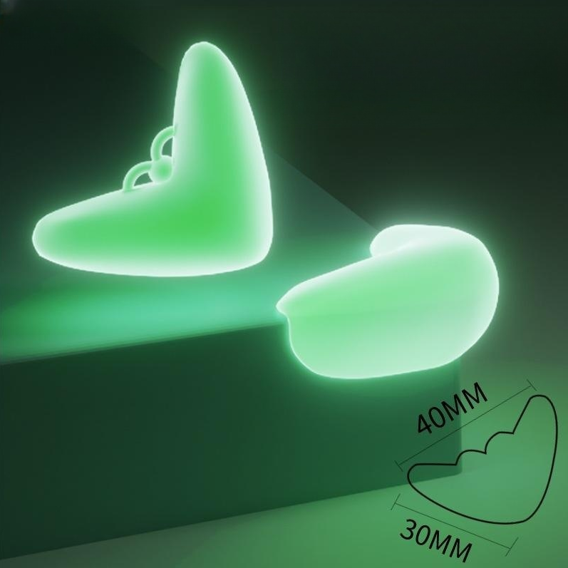 Transparent Glow-in-the-Dark Corner Protectors for Kids