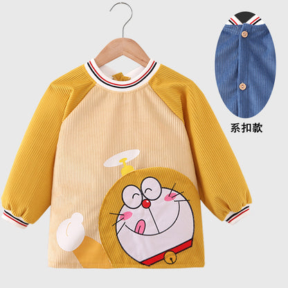 Waterproof Bib for Boys - Stylish Reversible Design