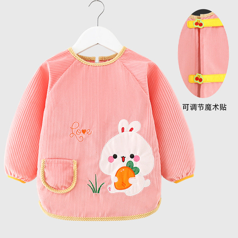 Waterproof Bib for Boys - Stylish Reversible Design