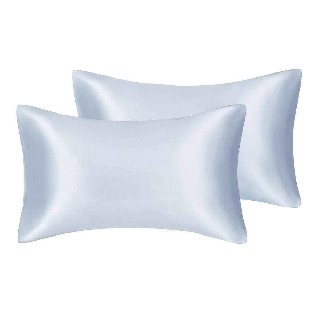 SKYNIGHT Pillow Case 75D Satin-Like Fabric (One Pair)