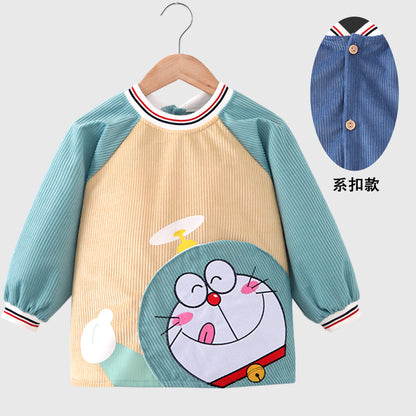 Waterproof Bib for Boys - Stylish Reversible Design